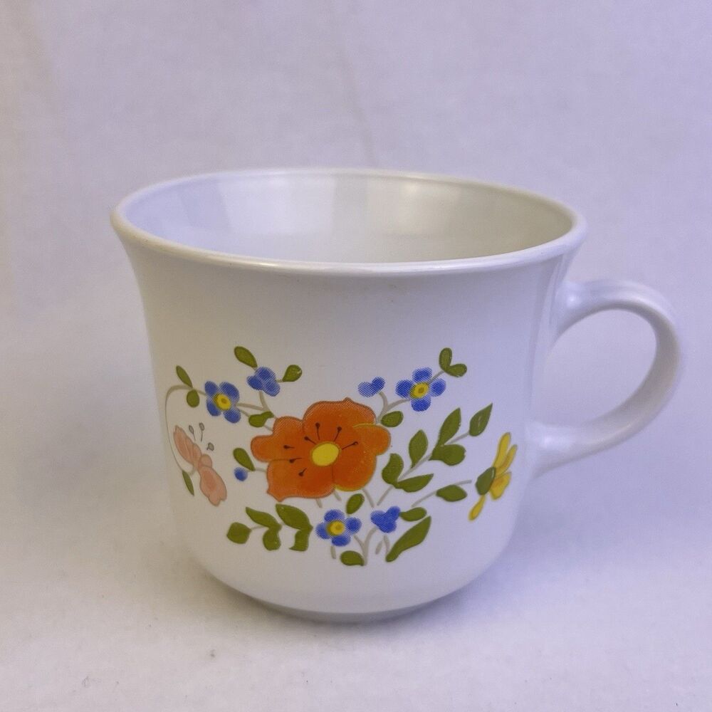 Vintage Corningware Corelle Wildflower Coffee Tea Cup Mug